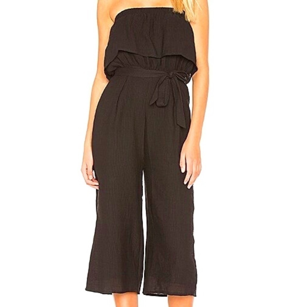 NWT - SUBOO / REVOLVE De Coup Jumpsuit gauzy waffle fabric